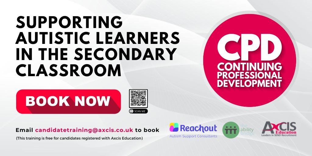 CPD Training - Supporting Autistic Learners in the Secondary Classroom
